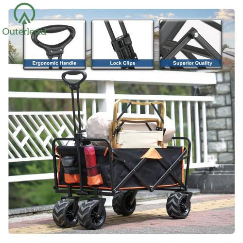 Outerlead 350 Lbs Capacity Grocery Portable Folding Wagon