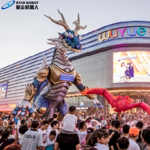 Animatronic Dragon for parade float