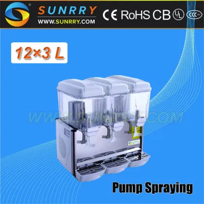 Eletric Orange Cool Juice Dispenser Pump Spraying (SY-JD36P SUNRRY)