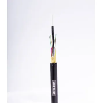 Outdoor ADSS Fiber Optic Cable with FRP