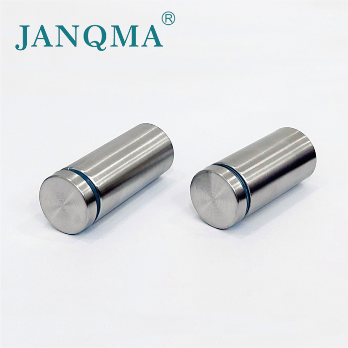 Round Standoffs Publicidade Vidro Display Staffff parafuso