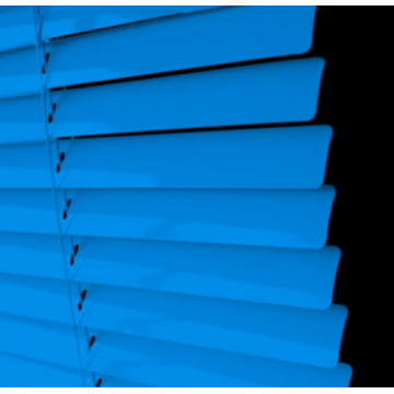 Jalousievorhang aus Aluminium