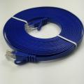 Cable plano para computadora Cat6 con enchufe RJ45 sin enganches