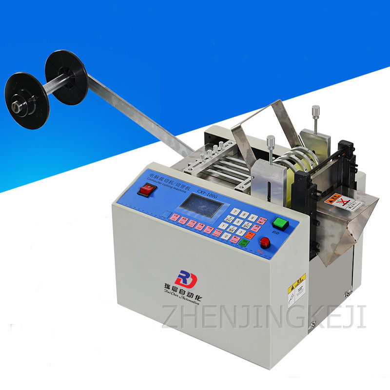 Fully Automatic High Speed Heat Shrinkable Tube Pipe Cutting Machine Computer Cutting Machine Plastic Hose Pipe Cutting Machine