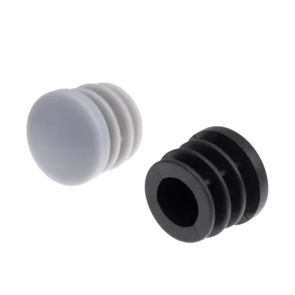 Black Plastic End Cap for Walking Aids Crutch 19 Tube