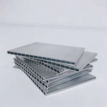 Custom Micro Channel 1050/1060 H112 Flat Aluminium Air Conditioning Condenser Tubes with Low MOQ