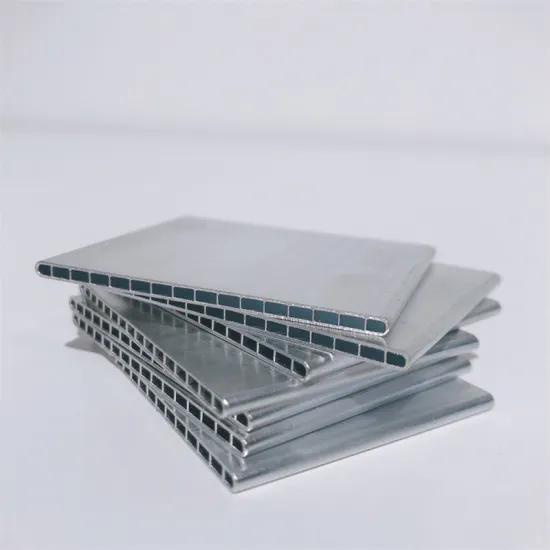 Custom Micro Channel 1050/1060 H112 Flat Aluminium Air Conditioning Condenser Tubes with Low MOQ