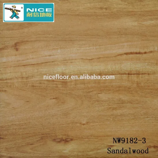 Sandalwood LAMINATE WOOD FLOORING HDF core engineered wood floos