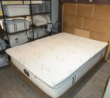 Pinmoon Sweet Dreams King Size Memory Foam Bamboo Hypo-Allergenic Mattress