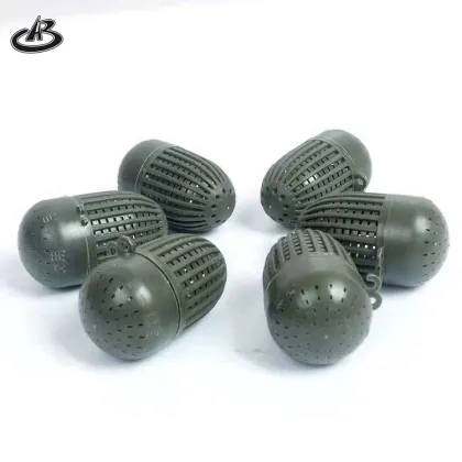 Fishermen's Gear: Fishing Cage, Bait Cage Bag, Shrimp Cage Box, Threaded Black Bait Ball, Earthworm Box, and Plastic Lobster Bait