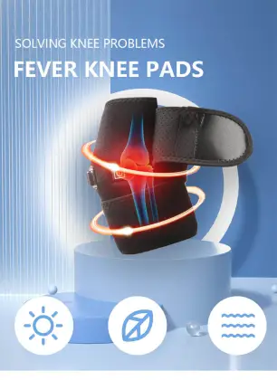 In Stock: Custom Knee Heating Pad - Effective Arthritis Pain Relief with Heated Knee Wrap Brace