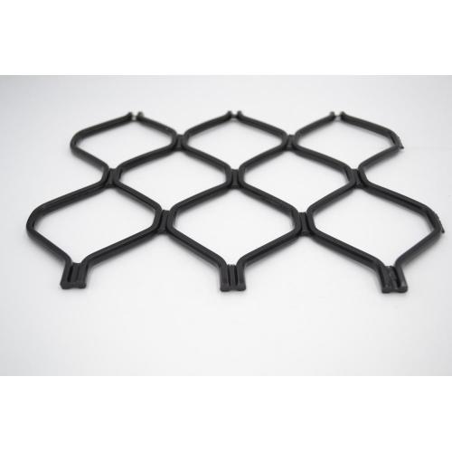 Black aluminium security net