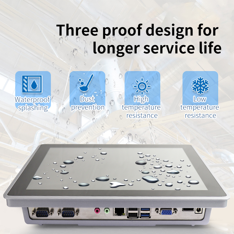 10.1 "Industrial Computer Fanless Industrial Touch Screen