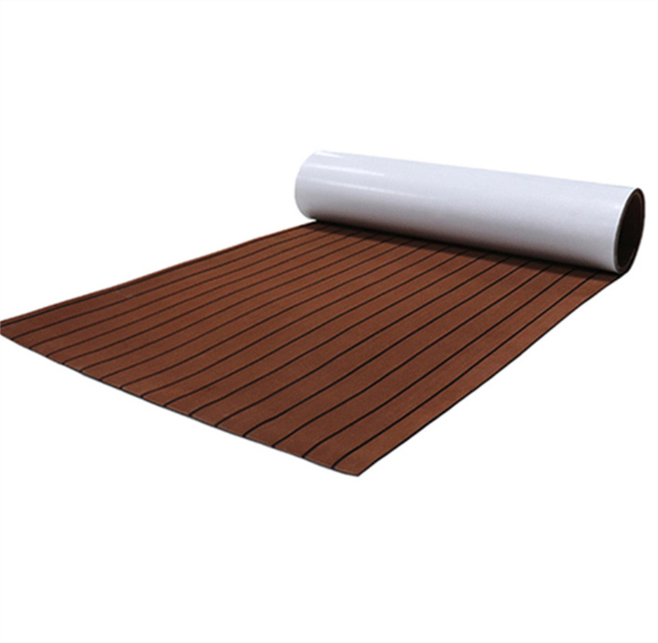 EVA Faux Teak Sheet Boat Flooring Marine Deck