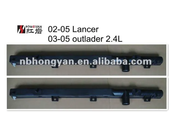 radiator plastic tank for MITSUBISHI car 02-05 Lancer 03-05 outlader 2.4L