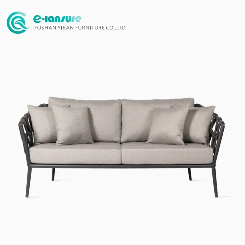 Modern Luxury Aluminum Garden Sofa Set