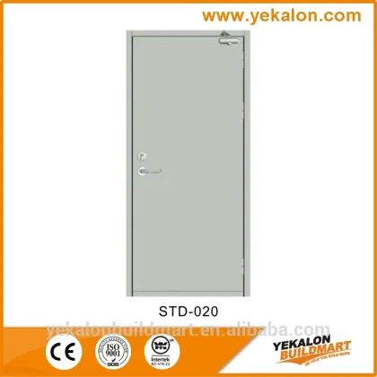 Yekalon STD-027 certification security steel fire exit door