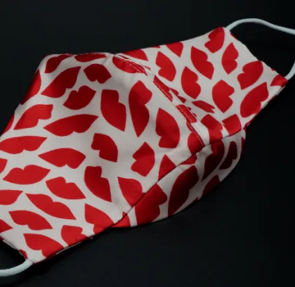 Sangshang printing silk face cover