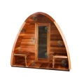 Tashqi yomg'irli sauna xonasi