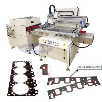 Automatic Screen Printing Machine for Cylinder Head Gasket with Feeding and Unfeeding