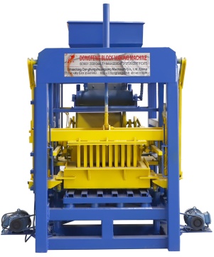 QT4-25 Semi-Automatic Cement Brick Block Making Machine