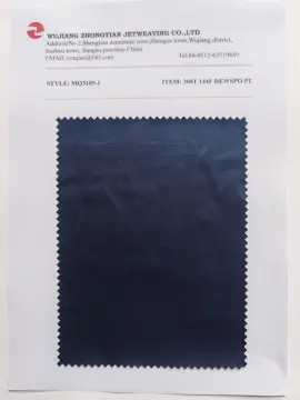 300t 144f Dewspo pu coating