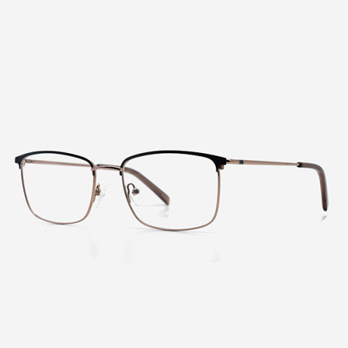 Square Metal Men's Optical Frames