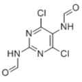 ホルムアミド、N- [4,6-ジクロロ-2-（ホルミルアミノ）-5-ピリミジニル]  -  CAS 116477-30-6