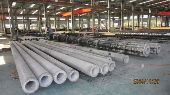 Steel Mould Of Concrete Pole Production Line