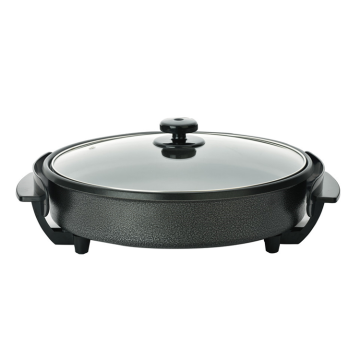 Wholesale OEM Custom Electric Pizza Pan 42cm Round Non-Stick Pizza Maker