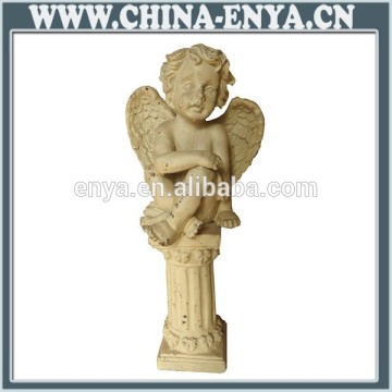 China Wholesale Custom silver plating angel with usa flag