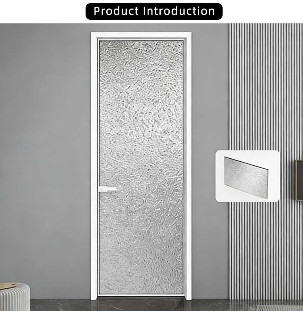 Modern Privacy Glass Door YJ-P065