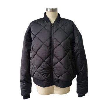 Women's V-colar padding jacket