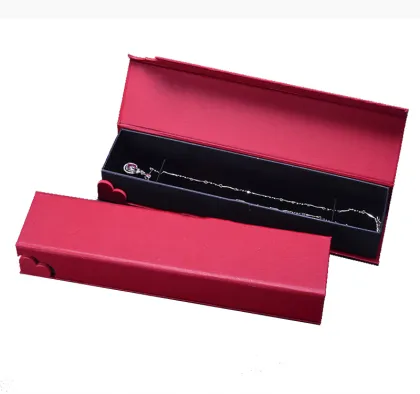 Red Jewelry Gift Box Ring Pendant Bracelet Box
