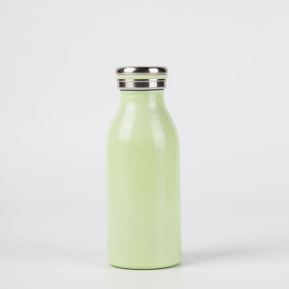 340ML Colorful Milk Stainless Steel Thermos Water Bottle