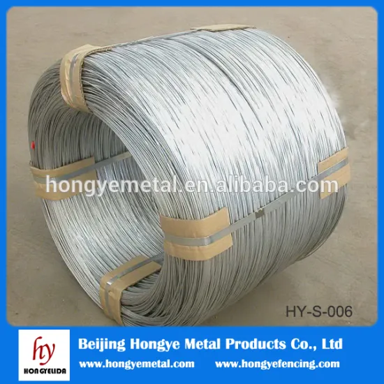 High quality cheap electro galvanized iron wire