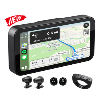 Portable Waterproof IP68 Motorcycle Screen with Multiple Features