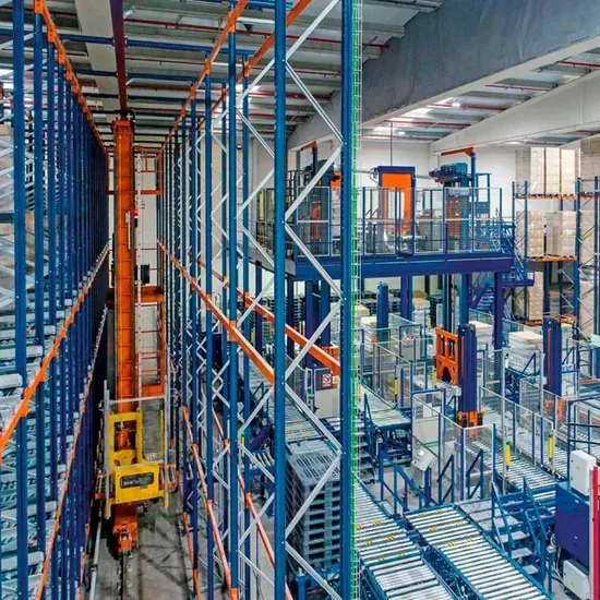 Intelligent ASRS Warehouse Racking System