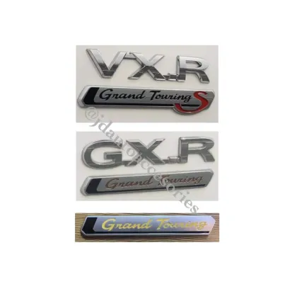 Land Cruiser FJ-200 VXS + Grand Touring 3D Trunk Car Logo Badge Body Label