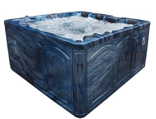 Outdoor Whirlpool Spa Bathtub With LED Light TV