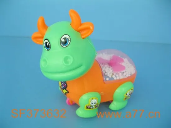 pull line animal with snow