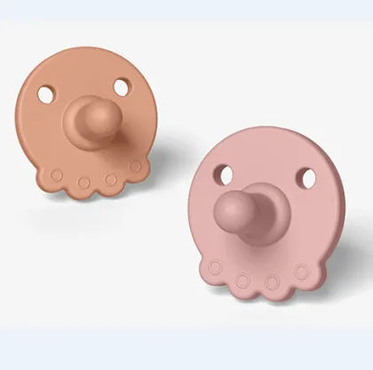Soft Baby Pacifier Custom Eco Friendly Silicone Nipple