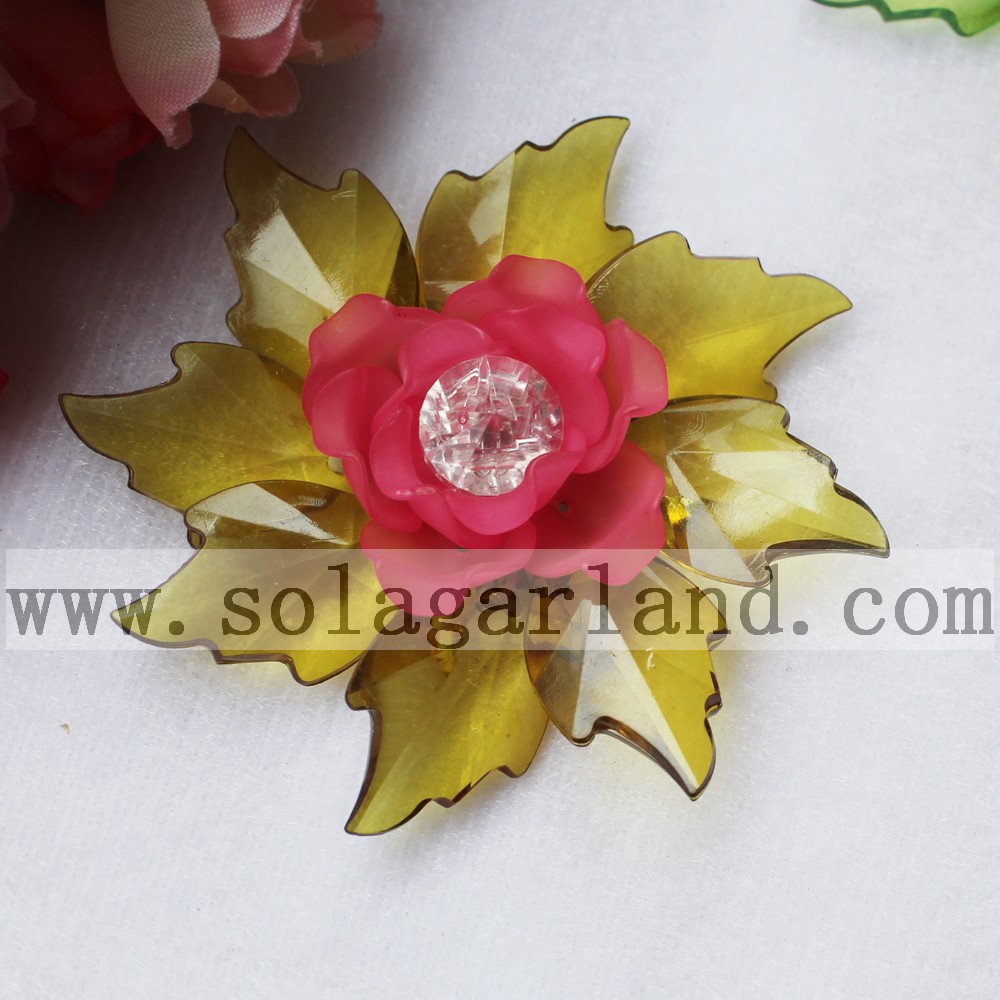 Handmade Transparent Artificial Flower