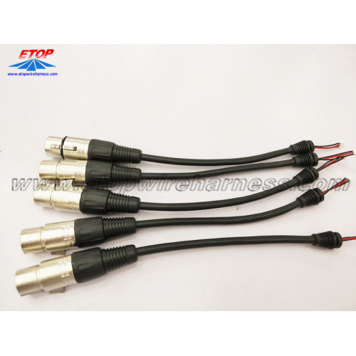 XLR 5pin Nữ Jack Microphone Kết Nối Âm Thanh