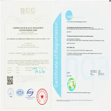 Jinding company forging parts