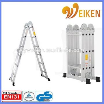 WK-103 Aluminium extension folding articulating multi ladder