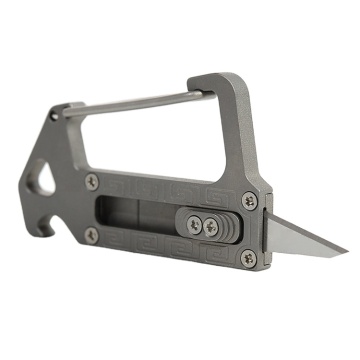 EDC Camping Hunting Fishing Multi-Tool with Carabiner and Knife