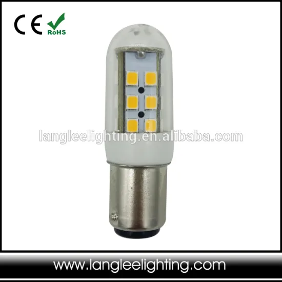 BA15D 3W LED Machine Indicator Light 24VAC/DC
