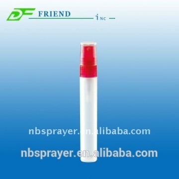FS-10G4 8ml ribbed neck cylinder perfume pen with cover , pen spray perfme 8ml
