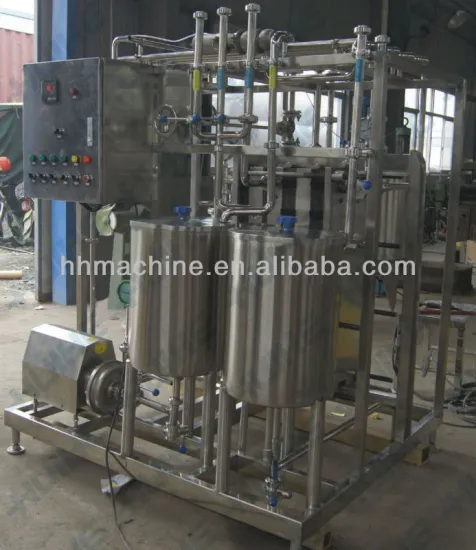 Plate Milk Pasteurizer Machine